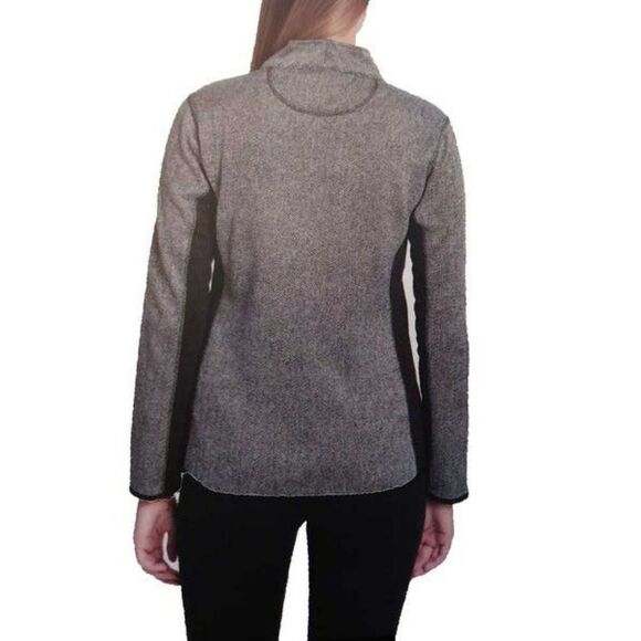 MARC NEW YORK Andrew Marc Herringbone Sleeve Fleece Lined Full Zip Jacket - Picture 14 of 14